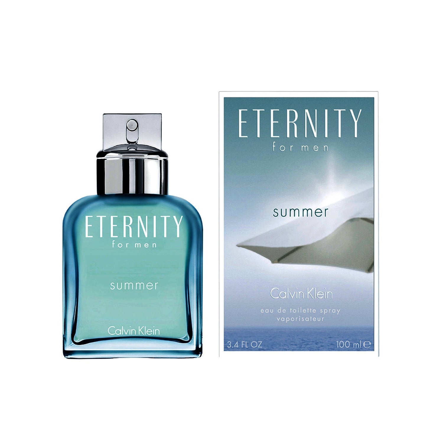 Calvin Klein Eternity Summer 100 ml Eau De Toilette Spray For Men 2014 Edition