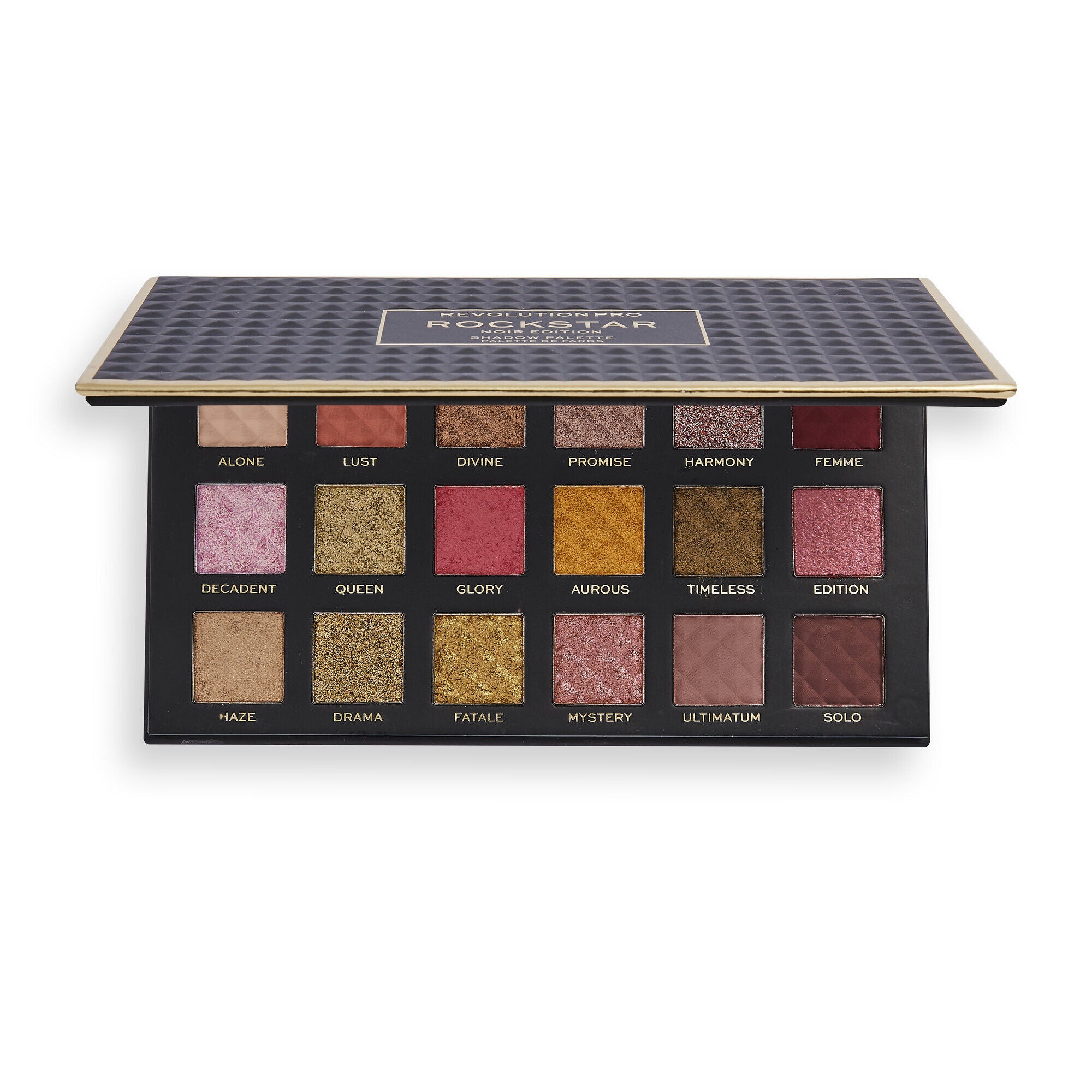 Makeup Revolution Pro Rockstar Noir Edition Eyeshadow Palette 18 Gr